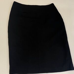 Cleo Elegant Black Pencil Skirt